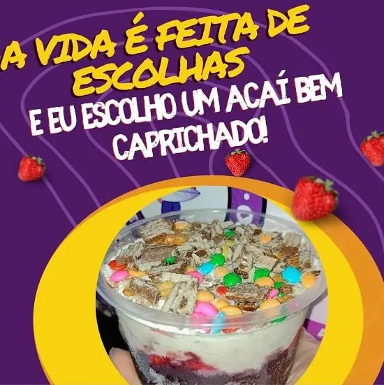 Quero-quero Açaí escolhas